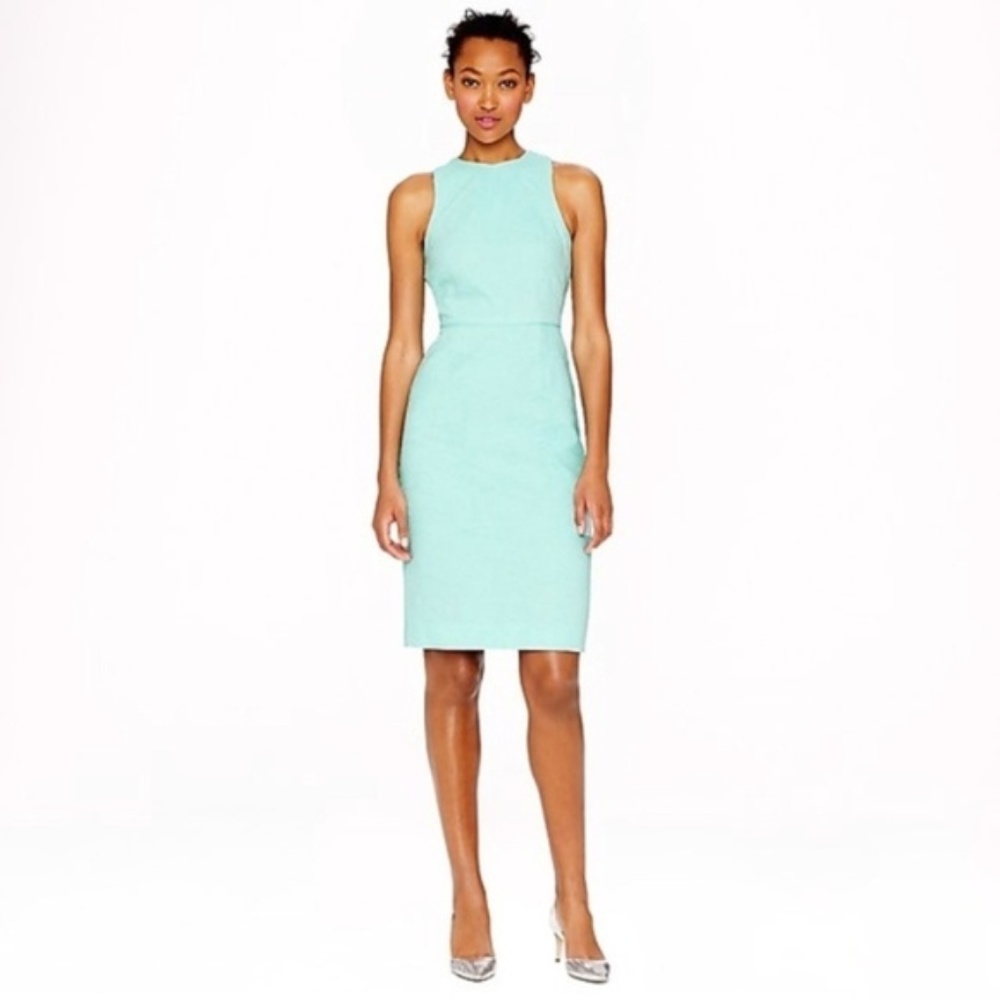 J. Crew Matelassé Sheath Dress